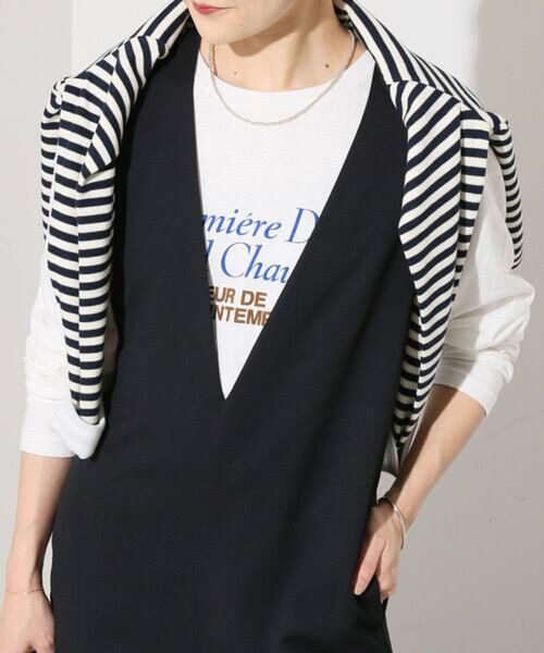 SLOBE IENA Soleil ChaudeロゴロンTEE