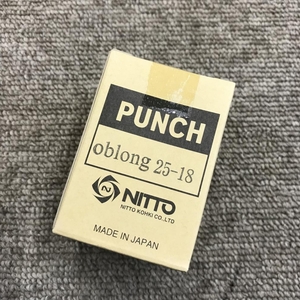 008●未使用品・即決価格●日東工器 長穴用Dポンチ 91249(25×18) ①