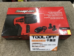 008●未使用品●スナップオン 3/8コードレスインパクトレンチ CT861HVJ2