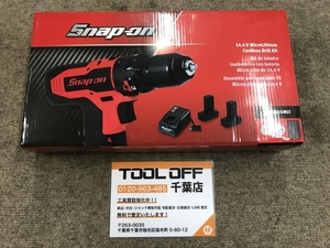 008●未使用品●スナップオン 14.4Vコードレスドリルキット CDR861GMJ2