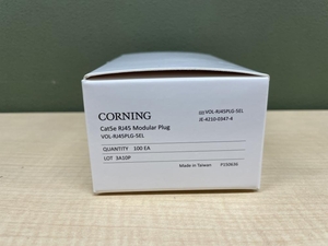 018★未使用品・即決価格★コーニング CORNING モジュラープラグ VOL-RJ45PLG-5EL