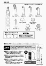 武田コーポレーション(Takeda corporation) 掃除・電動ブラシ・取り替えヘッド　 3.8×3.2×18.5㎝　乾電池式 電動お掃除ブラシ KDB-BKWH_画像3