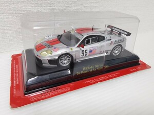 送料350〜★未開封★ アシェット 公式フェラーリコレクション Ferrari 360 GT 24 Hours of Le Mans 2003 ル・マン 1/43スケール ミニカー