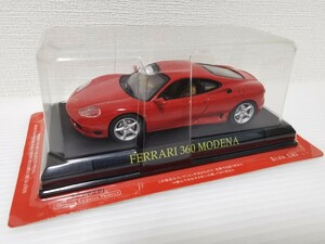 送料300円〜★未開封★ アシェット 公式フェラーリコレクション Ferrari 360 MODENA 1/43スケール ミニカー FERRARI