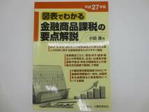 大蔵財務協会　図表でわかる　金融商品課税の要点解説　小田満_画像1