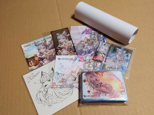 グランブルーファンタジー グラブル コルワ バレンタイン お返し ポストカード ブロマイド ウエハース グラフェス スリーブ ポスター