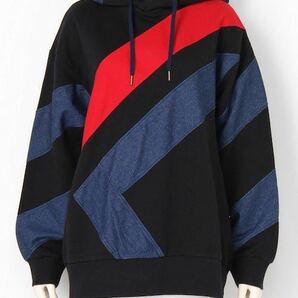 FRAPBOIS FILA フラボア フィラ パーカー コラボレーション サイズ1 黒 ブラック ユニセックス