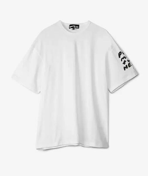 ブラックコムデギャルソン BLACK COMME des GARCONS オーバーサイズ 半袖Tシャツ Sサイズ ブラック コムデギャルソン オーバーサイズT