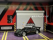 1/64 カスタムホイール　4台分　メッシュ　シルバー＆ホワイト　ホットウィール等のミニカーに！_画像2