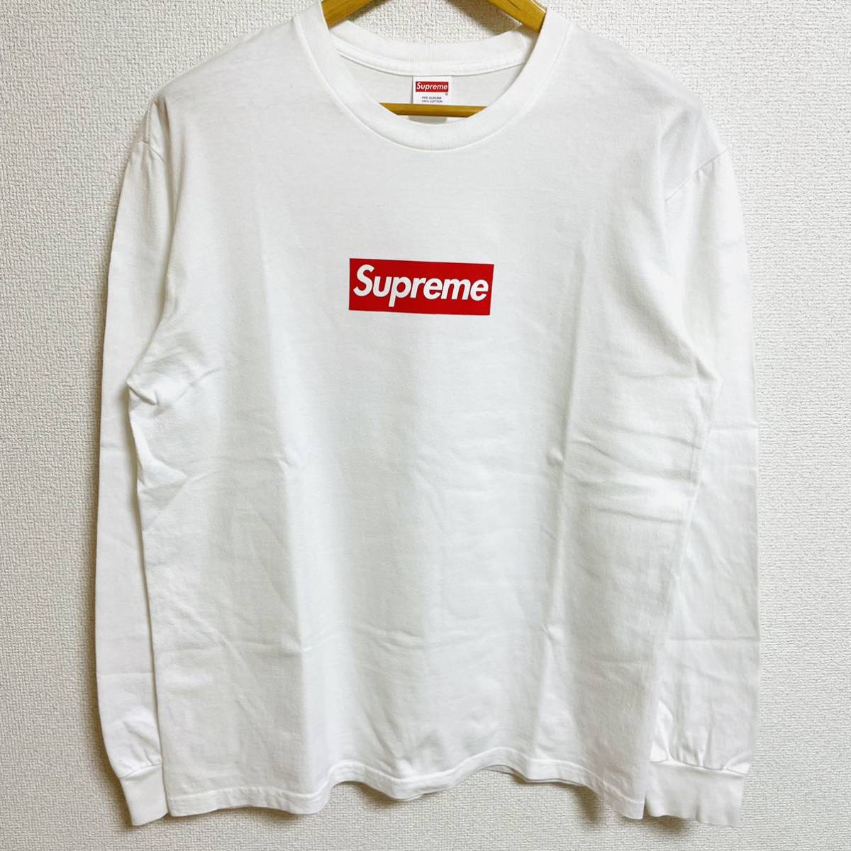 Yahoo!オークション -「supreme ボックスロゴ t」(長袖Tシャツ