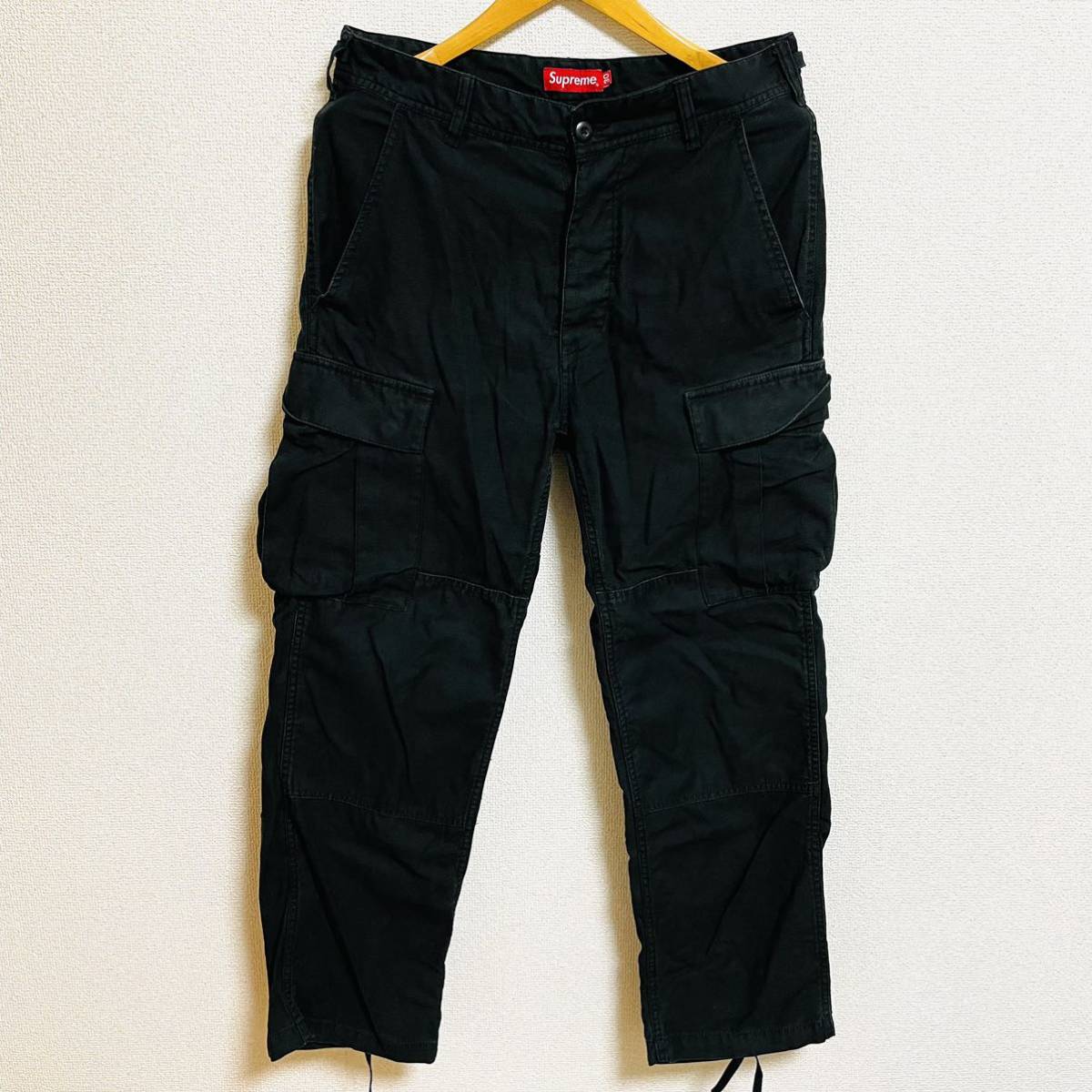 Supreme Cargo Pant ブラック 17aw-