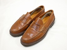 美品 2～3回履き程度 Alden オールデン CAPE COD COLLECTION ビーフロール コイン ペニー ローファー 8 1/2 E ウィークエンドライン 990_画像1