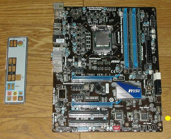 CPU、メモリ付き MSI　Z68A-SD60(B3)　LGA1155