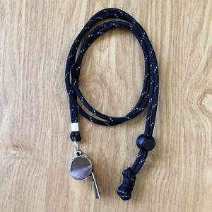 未使用 Coleman Whistle Necklace コールマン 笛ネックレス ホイッスル USA 米国カンザス州 アウトドアブランド OUTDOOR HUNTING FISHING