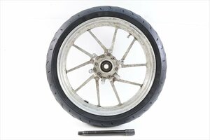 1円スタート:XJR1300　0827[03社外前　GALESPEED　ゲイルスピード　タイプR　フロントホイール]検XJR1200｝F