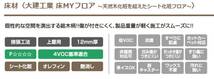 【床材】「DAIKEN 大建工業」「MYフロア」「YX148-M05」「オーク柄 ペールグレー」2ケース(6.6㎡）セット_画像7