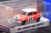 1/64 グリーンライト 1964 モーリス ミニ クーパーS Morris Mini Cooper S Monte Carlo Rally #37 ●_画像2