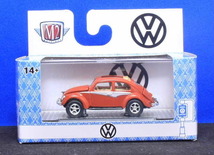 1/64 M2マシーン 1953 VW Beetle Deluxe U.S.A. Model ビートル（Ruby Red）_画像1