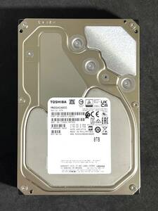 【送料無料】　★ 8TB ★　TOSHIBA / MN06ACA800　【使用：8746時間】　2021年製　良品　3.5インチ 内蔵HDD　SATA600/7200rpm　東芝