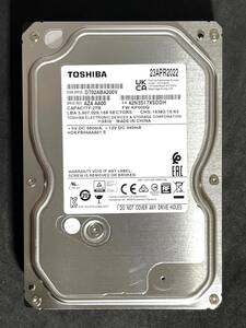 【送料無料】　★ 2TB ★　TOSHIBA / DT02ABA200V　【使用時間： 2437 ｈ】 2022年製　良品　3.5インチ内蔵HDD AVコマンド対応