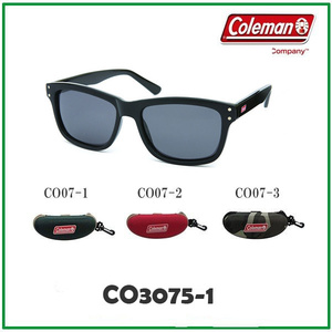 coleman Coleman polarized light sunglasses CO3075-1 co07-2 case attaching sunglasses men's Drive yellow . change . prevention UV cut 