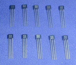  height cycle all-purpose silicon transistor Mitsubishi 2SC403SP 10 pcs set 