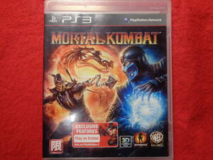 ★即決★起動画像有★　モータルコンバット　　PS3　ソフト　198　MORTAL　KOMBAT