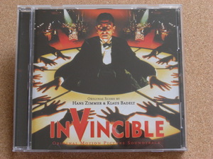 ＊INVINCIBLE　インビンシブル　ハンス・ジマー／オリジナル・サウンドトラック（74321　89821　2）（輸入盤）