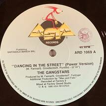 LP(12インチ・シングル イタリア盤)●THE GANGSTARS/DANCING IN THE STREET●美品！_画像4