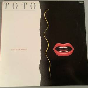 LP(日本盤)●TOTO／アイソレーション※ピンナップ付●美品！