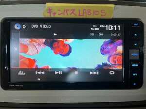 DUK-W67D 2017年モデル DVDプレーヤー USB/Bluetooth/DVD/MP3 ダイハツ純正 ムーブキャンバス　LA810S