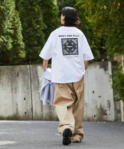 KELTY×FREAK’S STORE/ケルティ 別注 バンダナバックプリント クルーネックTシャツ/ワンポイントロゴ