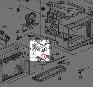 未使用 エキスパンション バルブ ASSY ホンダ 純正 S2000 AP1 AP2 HONDA genuine expansion valve assembly