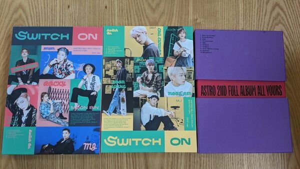 ASTRO　CD3枚セットSwitchOn　ALLYOURS 