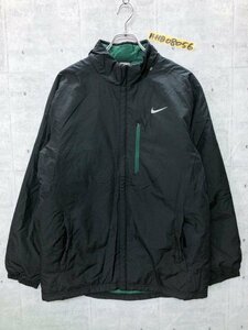 NIKE ナイキ 中綿（ポリエステル）入り シャカシャカ生地 ジップジャケット ウィンドブレーカー スポカジ スポーティー 運動 トレーニング