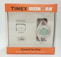 TIMEX★APPLEコラボ♪TIMEX IRINMAN iControl for iPod タイメックス アイアンマン トライアスロン アイコントロール 腕時計 T5K046 ピンク_画像3