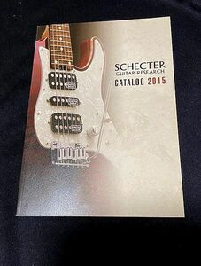 SCHECTER シェクター　2015年版　カタログ　82ページ