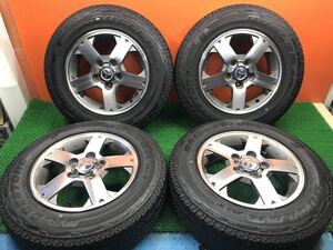 8W-25) 175/80R15 BRIDGESTONE Duler A/T 2021年 8分山 三菱純正 ミニパジェロ