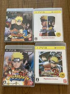 PS3 ナルティメットストーム NARUTO疾風伝 4本セット