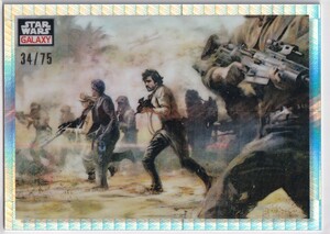 2023 TOPPS STAR WARS GALAXY STORMING REBELS PRISM REFRACTOR 75枚限定