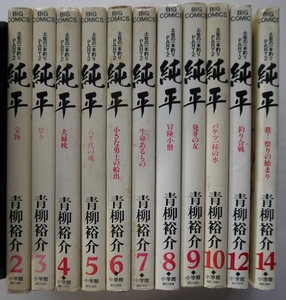 青柳裕介・土佐の一本釣りPART2・純平。２～１０・１２・１４。11冊セット。ビッグ・コミックス。