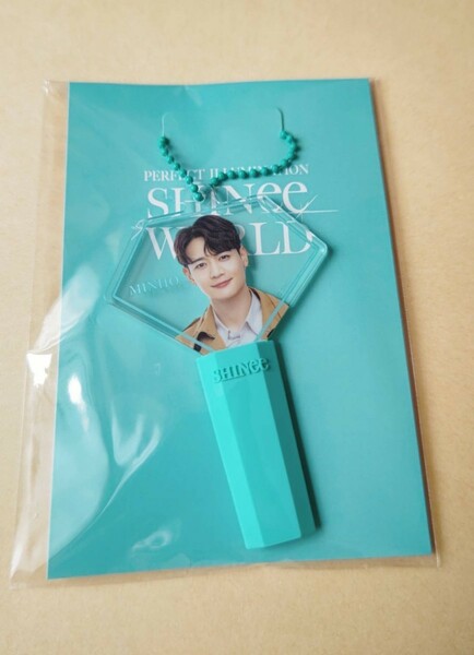 ★FANLIGHT風ミニキーホルダー ミノ SHINee WORLD VI [PERFECT ILLUMINATION] 公式グッズ オニュ キー テミン ONEW KEY MINHO TAEMIN