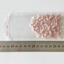 永続的な愛情と魅力を育むピンクオパール さざれ石20g_画像4