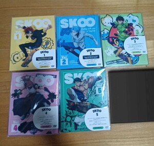 エスケーエイト SK∞　DVD 1～5巻までのセット　初回限定　中古品(6巻はありません)