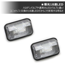 ダイハツ タント タントカスタム LA600S LA610S LED ライセンス ランプ 左右 ナンバー灯 81270-B2060 互換品 純正交換_画像2