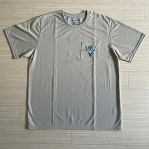 South2 West8 ROUND POCKET TEE - CIRCLE HORN M GRAY/グレー 速乾ドライTシャツ 新品タグ付 S2W8 サウスツーウェストエイト ネペンテス