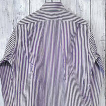 ラルフローレン Ralph Lauren ストライプシャツ 長袖シャツ メンズ コットン100% サイズ14 1/2 Sサイズ 3‐810_画像7