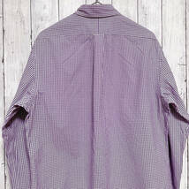 ラルフローレン Ralph Lauren チェックシャツ 長袖シャツ メンズ ワンポイント コットン100% Mサイズ 3‐829_画像8