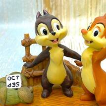 レア★チップとデール Chip＆Dale 万年カレンダー ピーナッツ どんぐり フィギュア 陶器製★ディズニー Disney TDL セトクラフト 置物_画像2