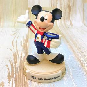レア★アンクルサムミッキー ミッキーマウス Micky Mouse ディズニーランド開園5周年記念 フィギュア★Disney TDL